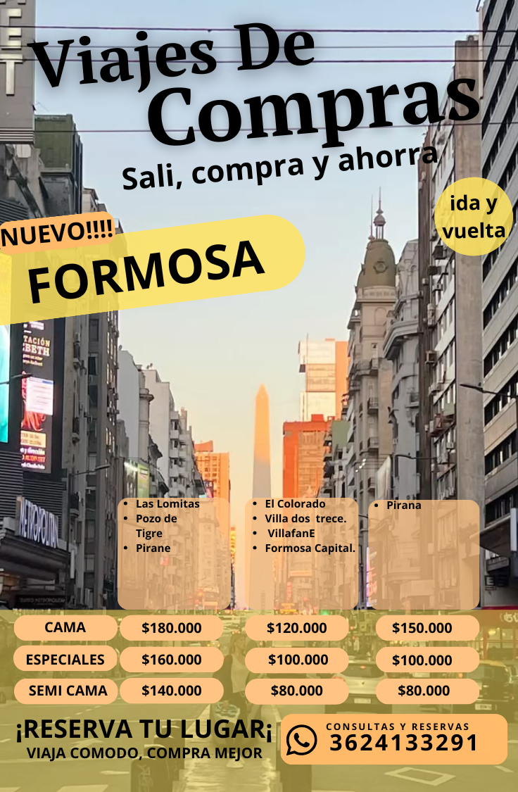 Tarifas Formosa